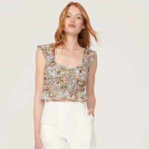 Rosita Floral Smocked Top